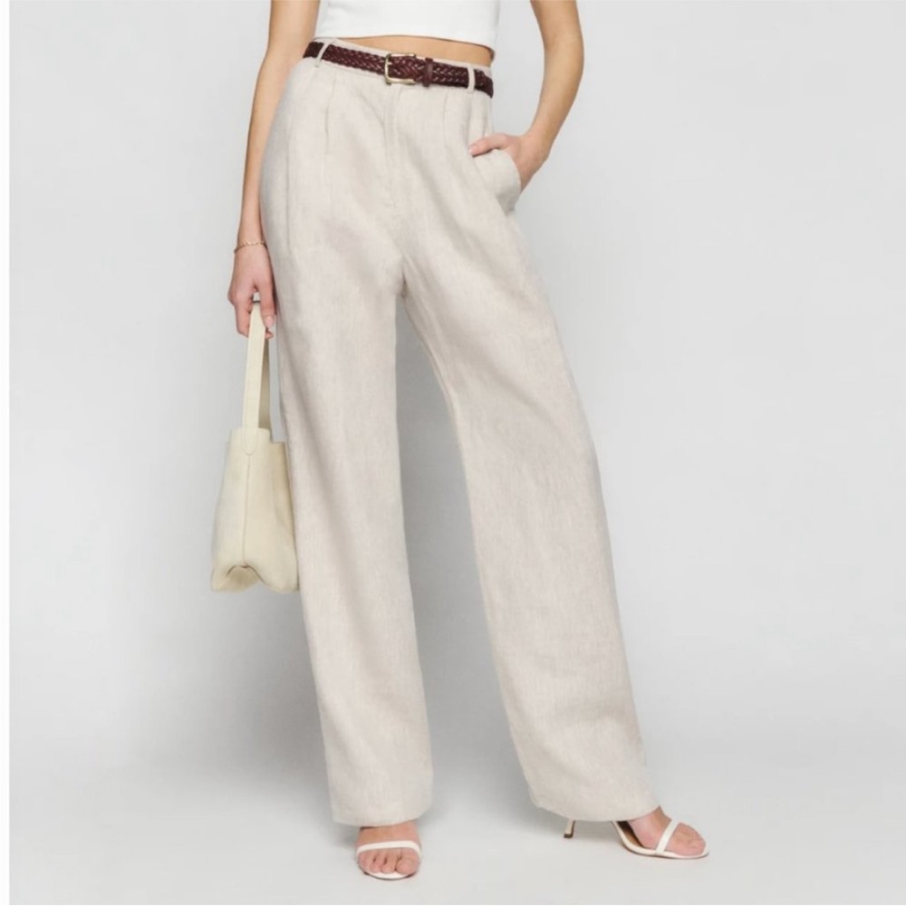 Reformation Linen Mason Pant